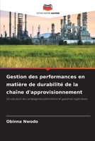 Gestion des performances en matière de durabilité de la chaîne d'approvisionnement (French Edition) 6207746945 Book Cover