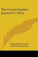 The Covent-Garden Journal V1 0548654883 Book Cover