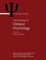 APA Handbook of Clinical Psychology, Volume 1 143382129X Book Cover