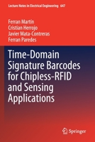 Time-Domain Signature Barcodes for Chipless-RFID and Sensing Applications 3030397254 Book Cover