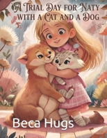 Naty’s Trial Day with a Cat and a Dog: A Gentle Children’s Story About Caring for Pets (Naty Series) B0GG4M8TCC Book Cover