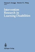 Intervention Research in Learning Disabilities 1461280028 Book Cover