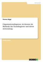 Organisationsdiagnose. Act4teams als Methode der Teamdiagnose und deren Anwendung (German Edition) 3668946159 Book Cover