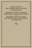 Fortschritte Der Chemie Organischer Naturstoffe / Progress in the Chemistry of Organic Natural Products 3709185475 Book Cover