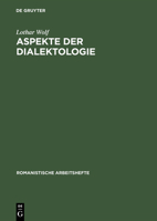 Aspekte der Dialektologie 3484500859 Book Cover