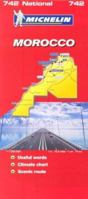 Map 0742 Morocco/Maroc (Michelin National Maps) 2067118870 Book Cover