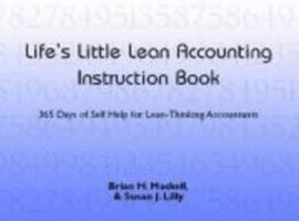 Life's Little Lean Accounting Instruction Book 0978976002 Book Cover