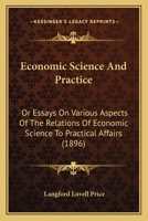 Economic science and practice 1014208033 Book Cover