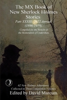 The MX Book of New Sherlock Holmes Stories Part XXXIII: 2022 Annual 1896-1919 1804240141 Book Cover