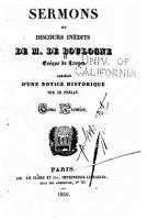 Sermons Et Discours In�dits de M. de Boulogne 1534619070 Book Cover