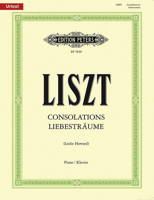 Liszt - Consolations and Liebestraume For The Piano 1617742295 Book Cover