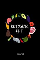 Ketogenic Diet Journal: 6x9 120 pages dot grid Your personal journal to track results on your keto dieting challenge. Track your macros, ketones, receipes and many more. 1073645274 Book Cover