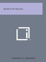 Secrets of Selling 1258806665 Book Cover