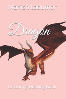 Dragon: Colouring Drawing Book B09T61TL7S Book Cover