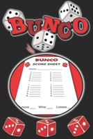 Bunco Score Sheets: 100 Score Keeping for Bunco Game Lovers, Bunco Score Cards, Bunco Party Supplies 1705885667 Book Cover