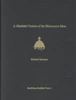A Gandhari Version of the Rhinoceros Sutra: British Library Kharosthi Fragment 5B (Gandharan Buddhist Texts, 1) 0295980354 Book Cover