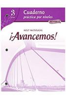 ?Avancemos!: Cuaderno: Practica Por Niveles (Student Workbook) with Review Bookmarks Level 3 0618782206 Book Cover