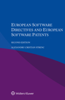 European Software Directives and European Software Patents 9403546301 Book Cover