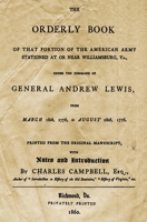 The Orderly Book of That Portion of the American Army Stationed 1484117840 Book Cover