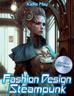 Fashion Design - Steampunk: A Fashion Design Activity Book For Girls B0C524BQ7W Book Cover