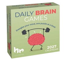 Daily Brain Games 2027 Day-to-Day Calendar: Energize your mind, one puzzle at a time! B0GF9FGTHS Book Cover