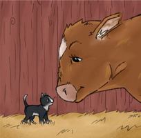 Meow Meow Milks the Cow: A Towers of Light Read to Me 1962562158 Book Cover