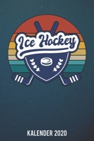 Kalender 2020: Eishockey Retro A5 Kalender Planer für ein erfolgreiches Jahr - 110 Seiten (German Edition) 167286304X Book Cover