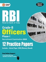 RBI 2019 - Grade B Officers Ph I - 12 Practice Papers 938957319X Book Cover