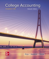 Loose Leaf for College Accounting Chapters 1-30 1260780279 Book Cover