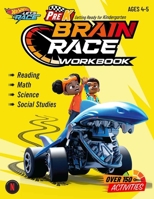 Hot Wheels Brain Race PreK Workbook B0G4NRBCXK Book Cover