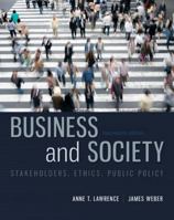 Business and Society: Stakeholders, Ethics, Public Policy 0073530174 Book Cover