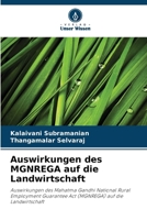 Auswirkungen des MGNREGA auf die Landwirtschaft (German Edition) 620889624X Book Cover