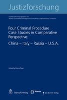 Four Criminal Procedure Case Studies in Comparative Perspective: : China - Italy - Russia - U.S.A. 3848728087 Book Cover