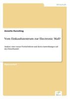 Vom Einkaufszentrum Zur Electronic Mall? 3838646592 Book Cover