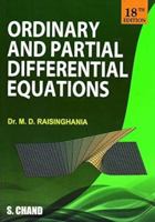 Ordinary and Partial Differential Equations 9385676164 Book Cover