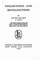 Collections and Recollections 153094578X Book Cover