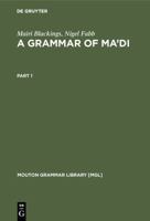 A Grammar of Ma'di 3110179407 Book Cover