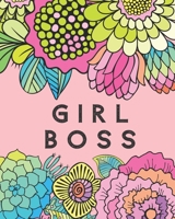 Girl Boss: Motivational Keto Journal With Progress Tracking For Women | Including Intermittent Fasting Log Book (Diet Journals That Work) 1658263464 Book Cover
