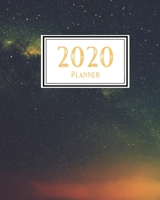 2020 Planner: Weekly and Monthly Planner Calendar Jan 1, 2020 to Dec 31, 2020: Monthly Goals Sheet 1654869988 Book Cover