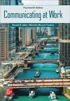 Communicating at Work : Strategies for Success in Business and the Professions 1265066485 Book Cover