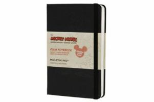 Moleskine Mickey Mouse Limited Edition Notebook, Pocket, Plain, Black, Hard Cover (3.5 x 5.5) 8866137898 Book Cover