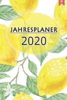 Jahresplaner 2020: Taschenkalender A5 mit Jahres�berblick und Monats�berblick - Terminkalender 2020 - Jahresplaner - Wochenplaner - modisch & schlicht - Organizer - Wochen�berblick 1707242704 Book Cover
