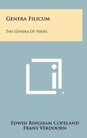 Genera Filicum: The Genera of Ferns 1258409453 Book Cover