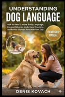 UNDERSTANDING DOG LANGUAGE: How to Read Canine Body Language, Interpret Behavior, Understand Emotions, and Build a Stronger Bond with Your Dog B0H65WB1S3 Book Cover