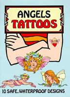 Angels Tattoos: 10 Safe, Waterproof Designs 0486292541 Book Cover