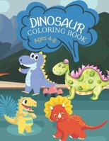 Cutest Dino: Dinosaur Coloring Book for Boys & Girls, Ages 4-8 B09L4XL9V7 Book Cover