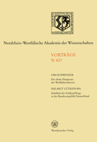 Der dritte Hauptsatz der Wohlfahrtstheorie. Stabilität der Geldnachfrage in der Bundesrepublik Deutschland 3531084372 Book Cover