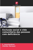 Exclusão social e vida comunitária das pessoas com deficiência (Portuguese Edition) 6139748429 Book Cover