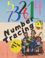 number tracing for kids ages 3+: number tracing ( for kids ages 3+ ) Number Writing Practice, Book for Preschoolers. B08BW84GD3 Book Cover