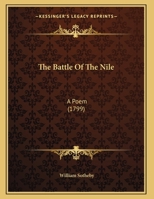 The Battle Of The Nile: A Poem (1799) 1343467721 Book Cover